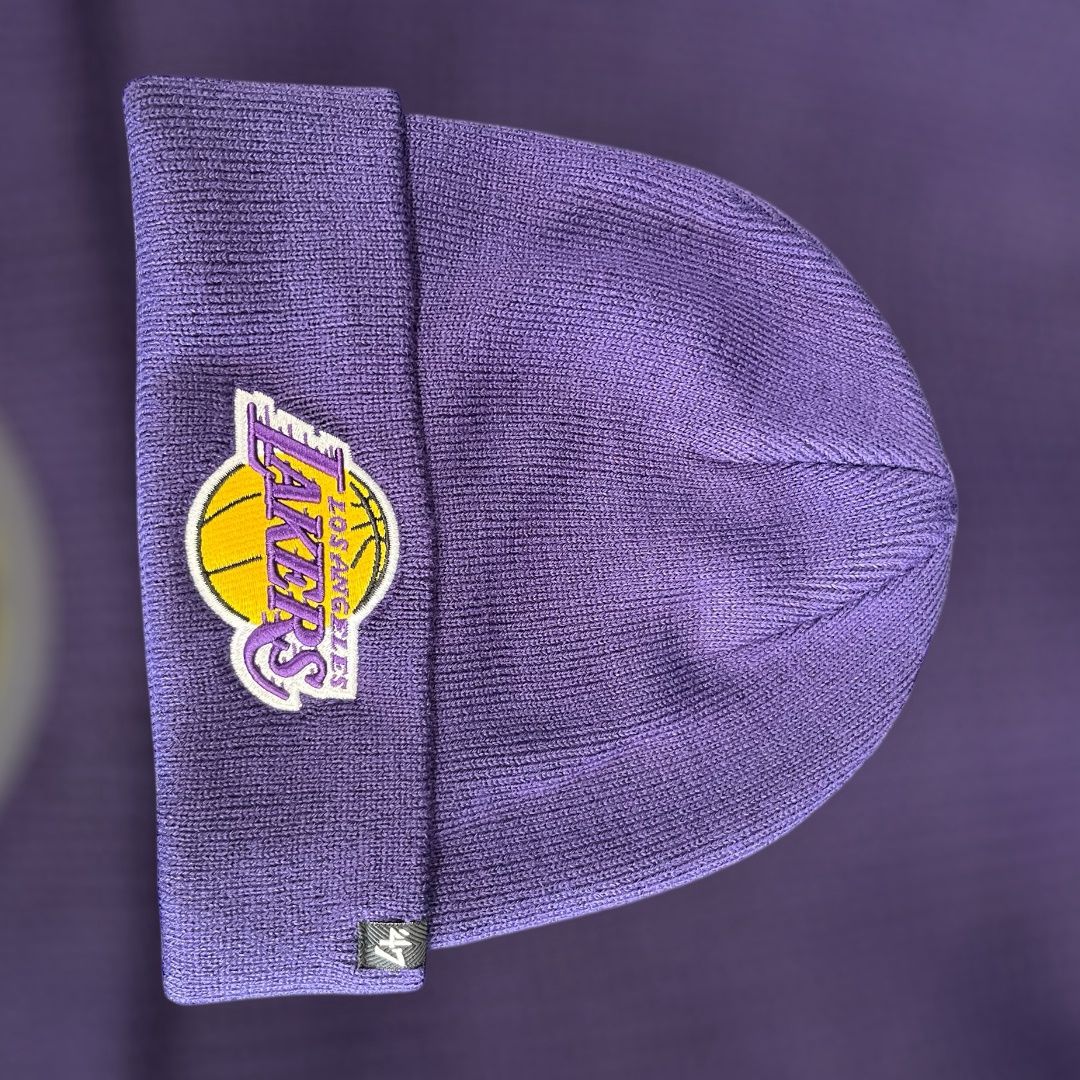 Cuff beanie, Team: Lakers Purp