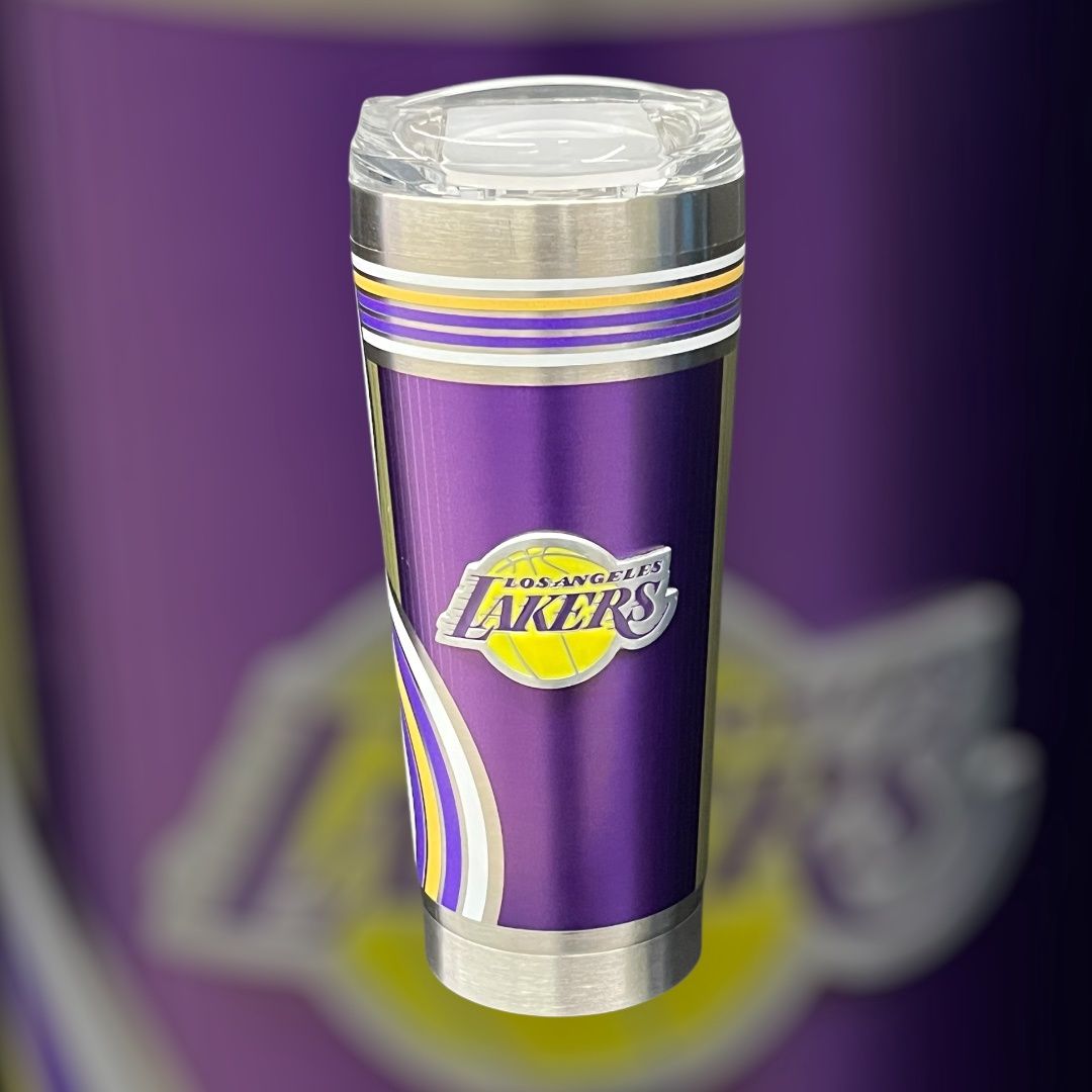 Tumbler 18oz Cool Vibe, Team: Lakers