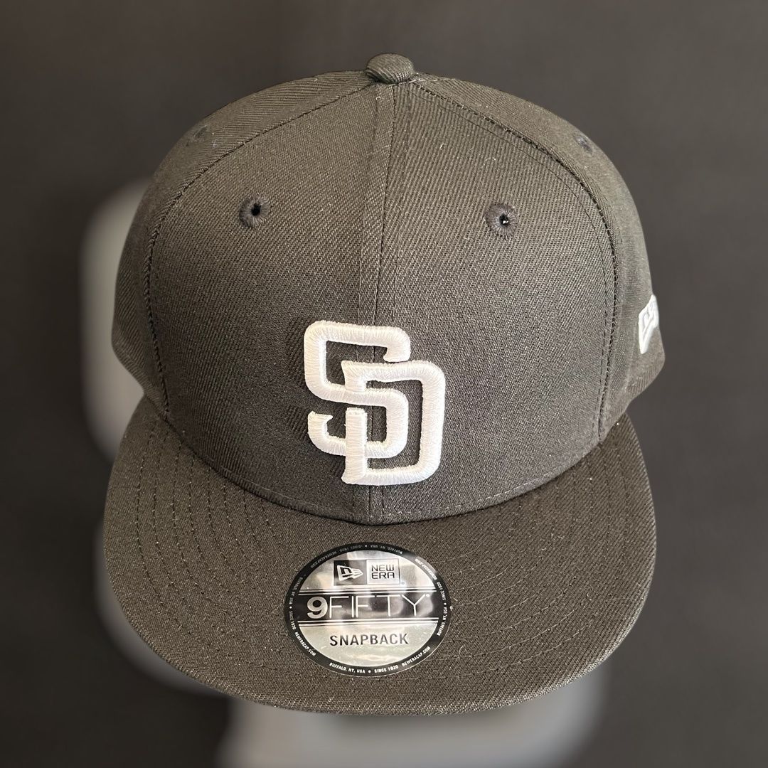 New Era Padres Snap Blk