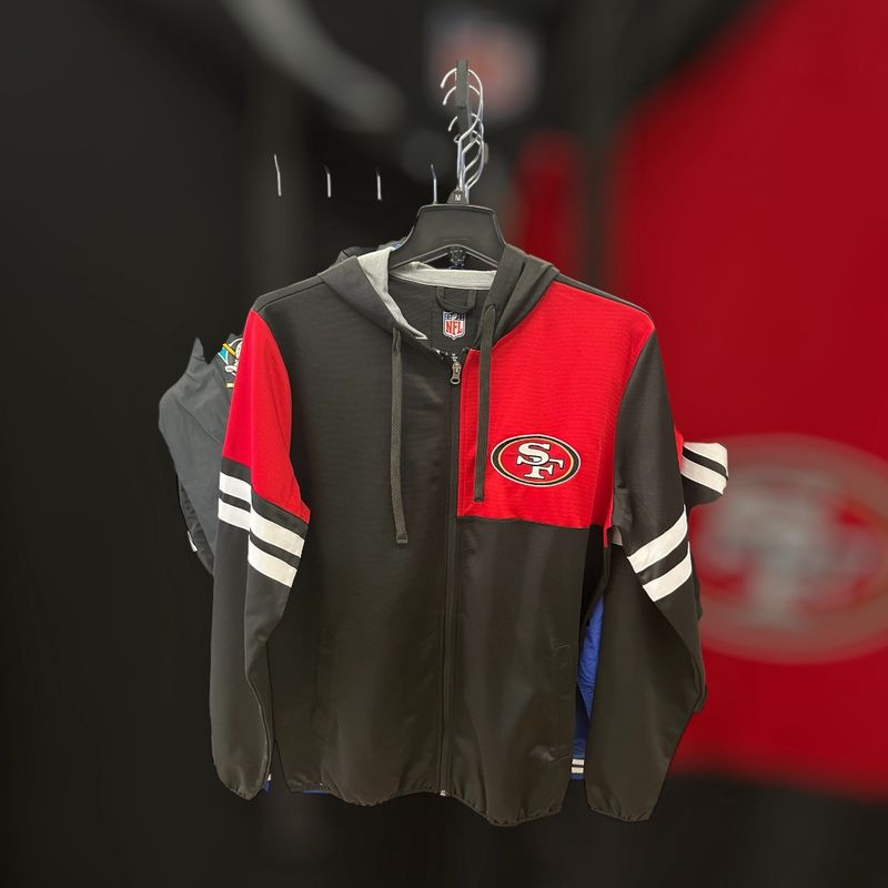 NFL Track Jacket 49ers Hoody