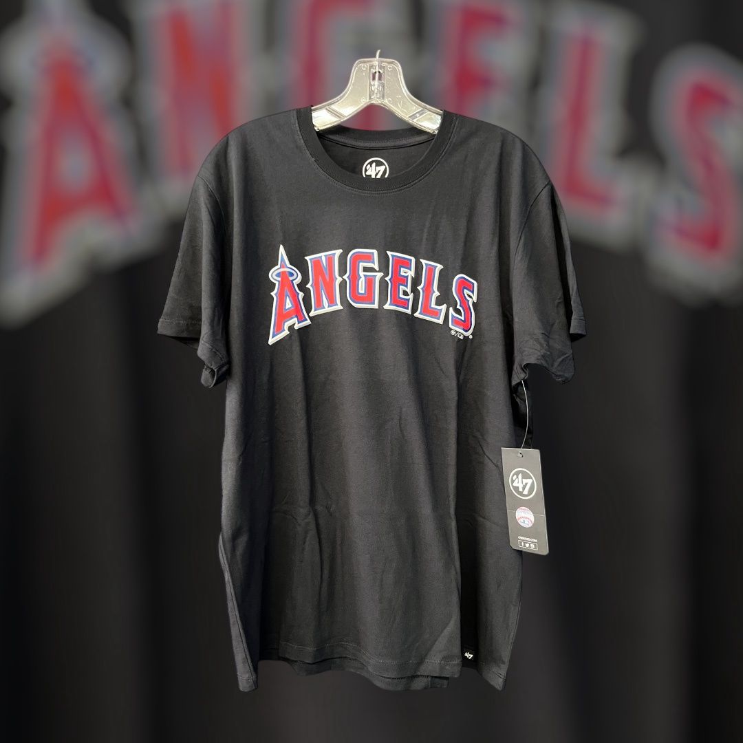47 Tee Solid Logo Angles Blk, size: M