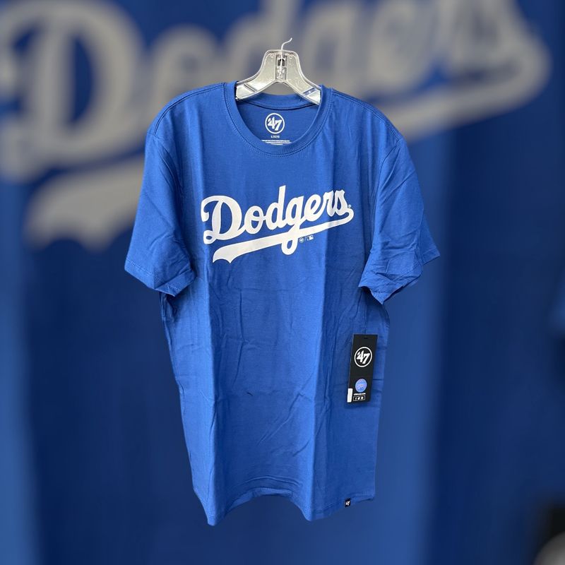 47 Tee Solid Logo Dodgers Blue