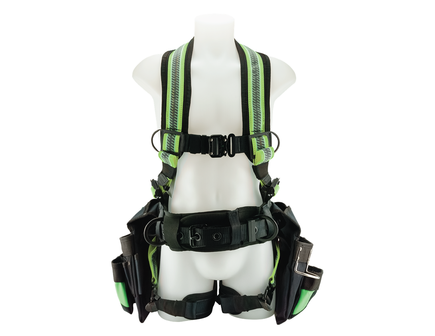 Colossus TRU-VIS Utility Harness with Bags