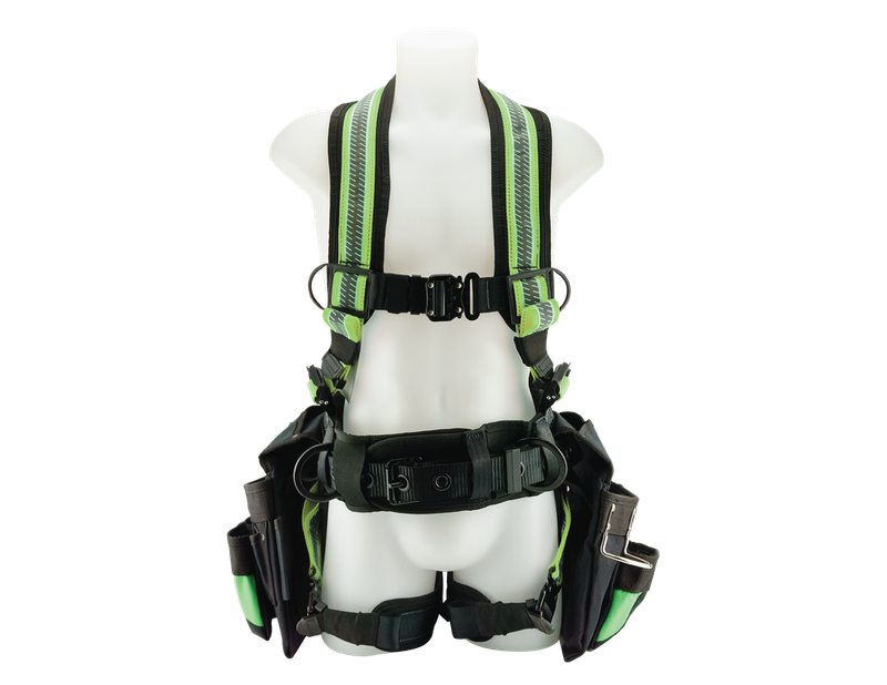 Colossus TRU-VIS Utility Harness with Bags