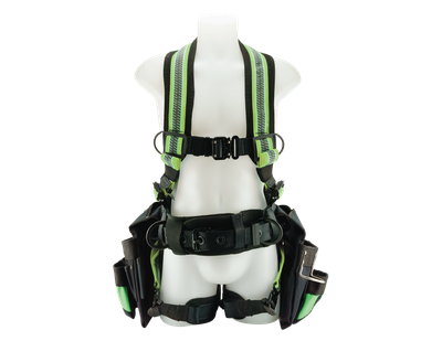 Colossus TRU-VIS Utility Harness with Bags