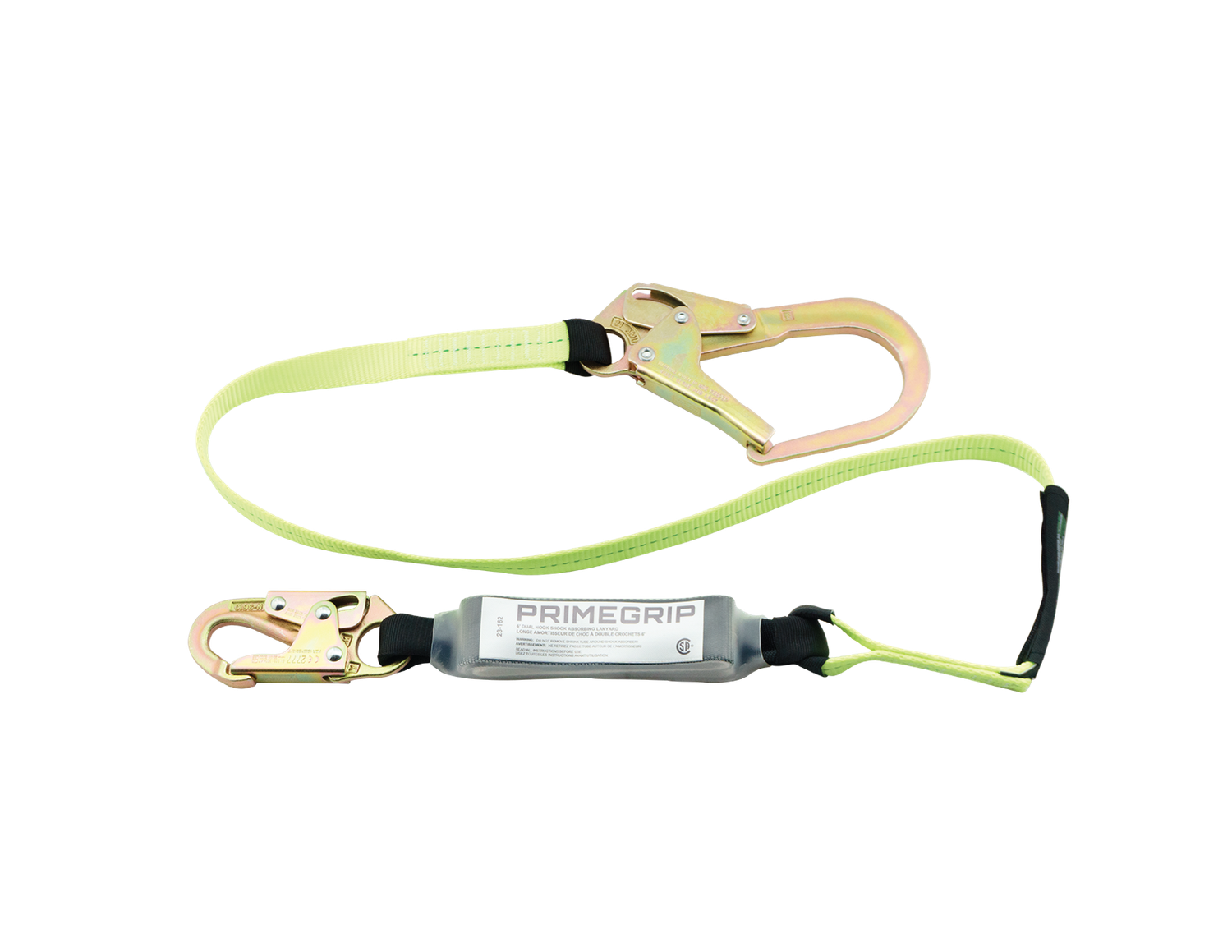 6' Dual Hook Shock Absorbing Lanyard