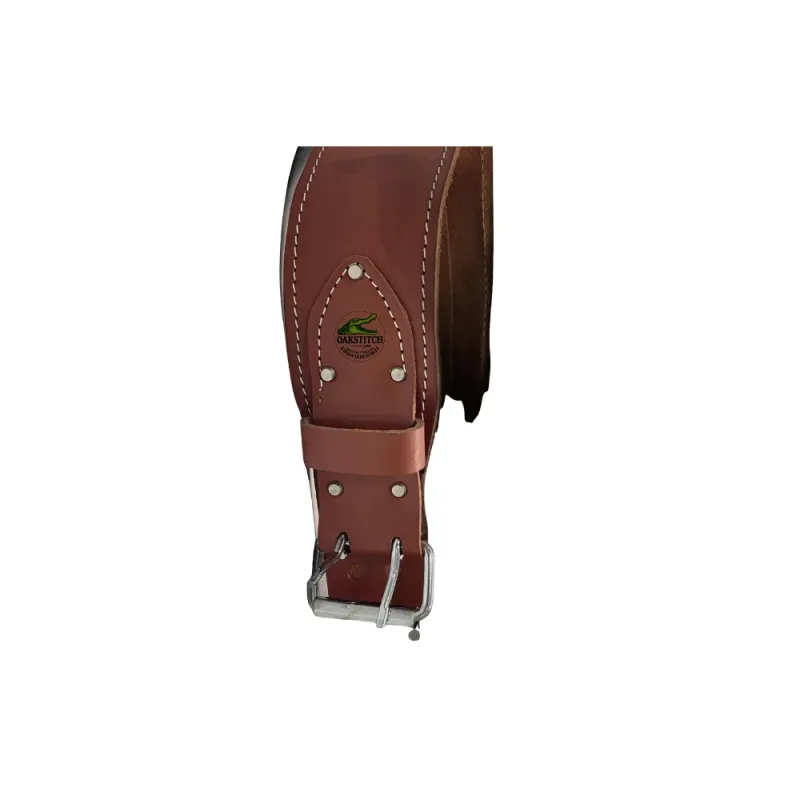 Heavy Duty Leather Work Belt – 2-Prong Buckle