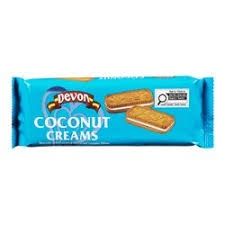 Devon Coconut Cream Biscuit
