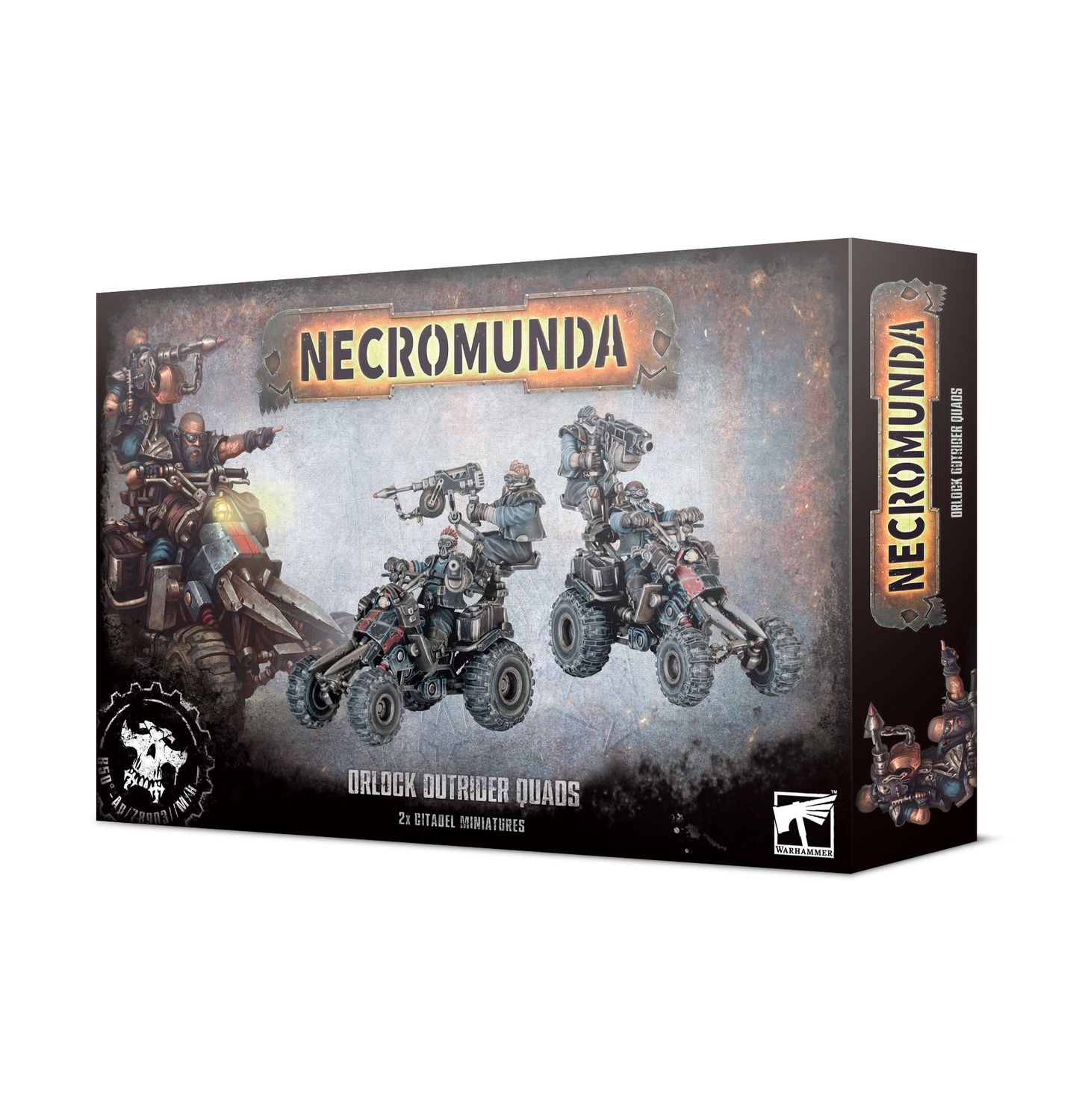 300-98 Necromunda: Orlock Outrider Quads