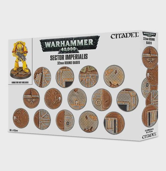 66-91 Sector Imperialis: 32mm Round bases