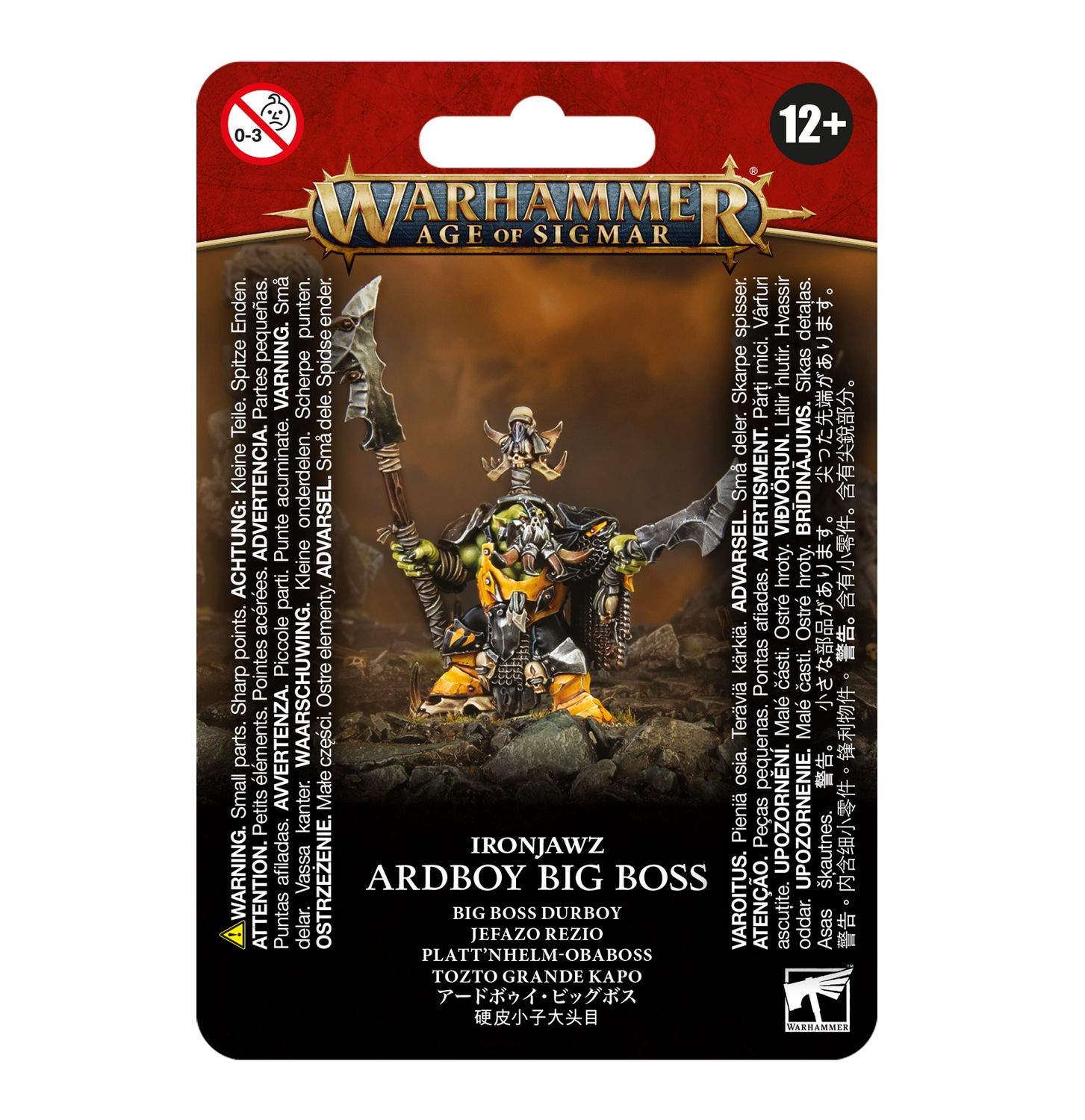 89-57 Orruk Warclans: Ardboy Big Boss