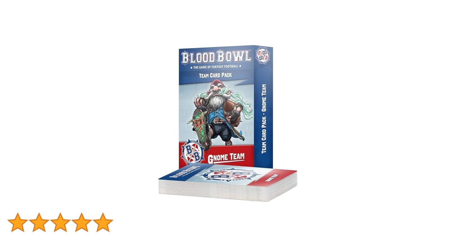 202-44 Blood Bowl: Gnome Cards
