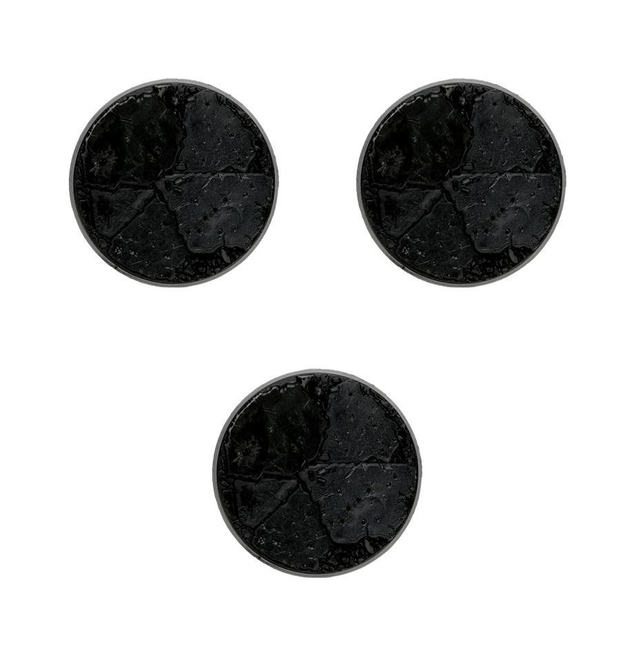 ~GWD 60MM Round Textured Bases(3)