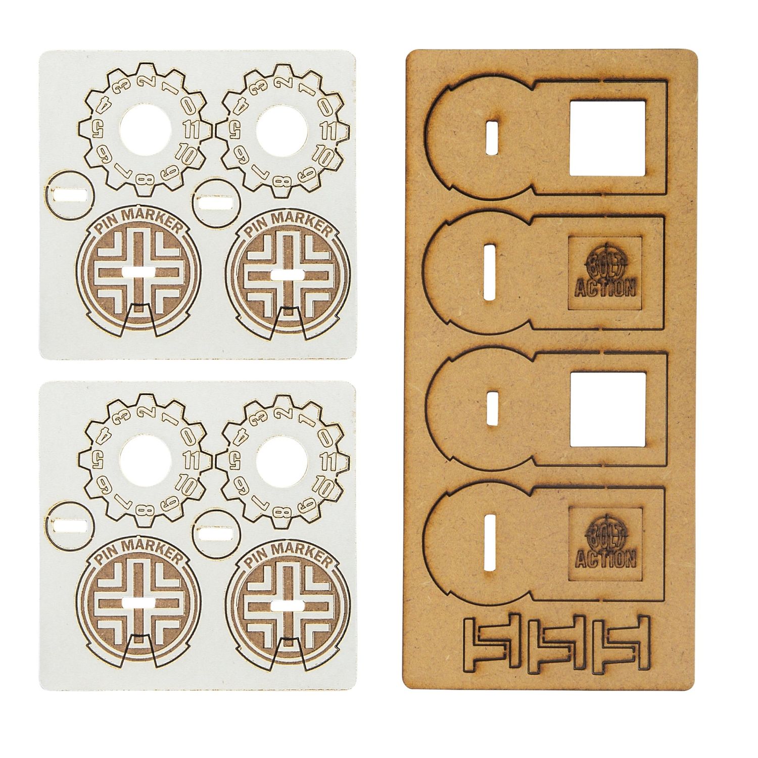 BA Unit Pin Markers (GER)