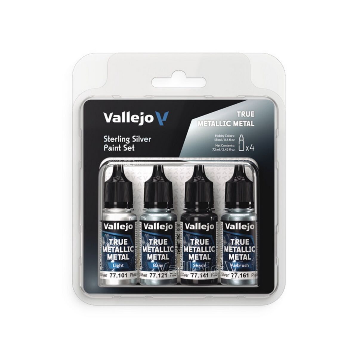 Av-TMM Sterling Silver Paint Set