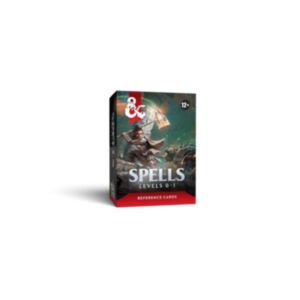 D&amp;D Ref Cards: Spells 0-1