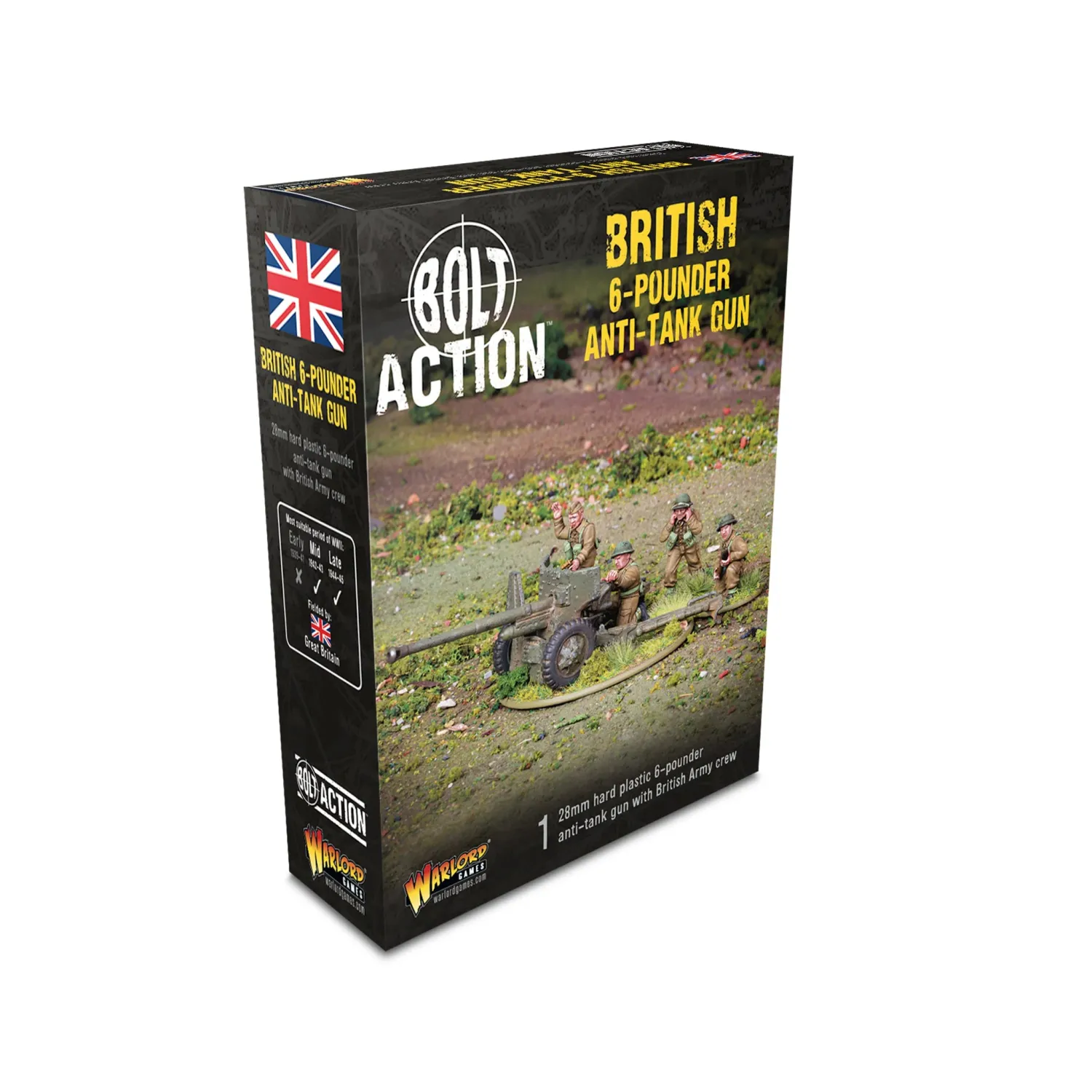 British 6-pounder Anti Tank Gun