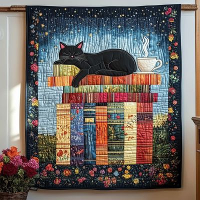 Cuddle Cat Dream Quilted Blanket