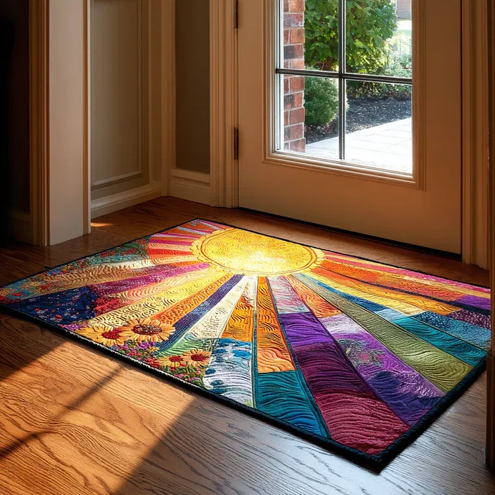 Bright Meadow Doormat