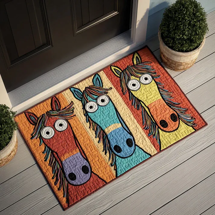 Whimsical Trail Doormat
