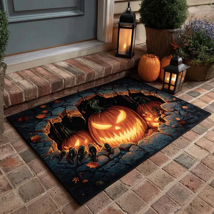 Pumpkin Escape Doormat