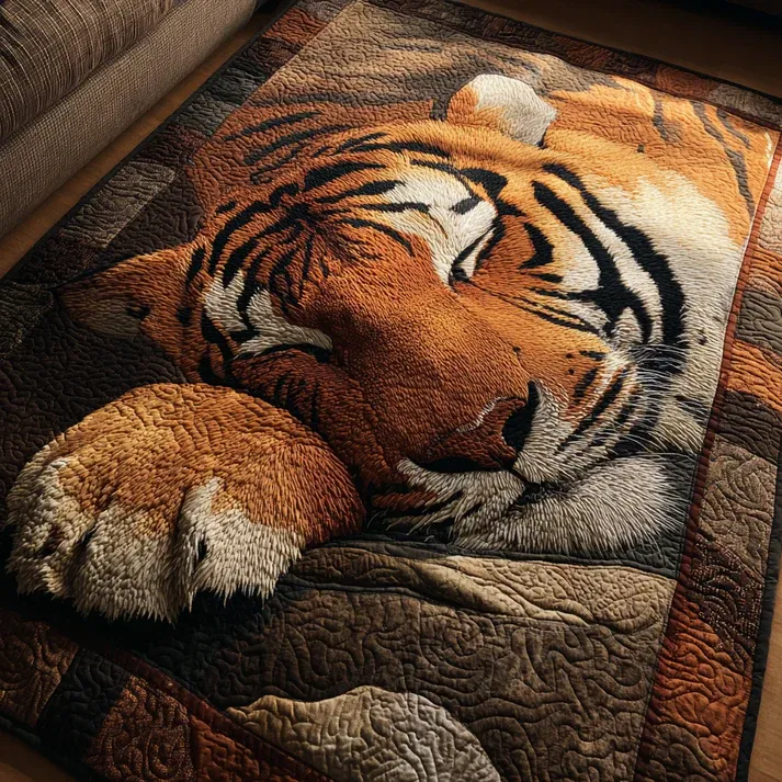 Tiger Rest Area Rug