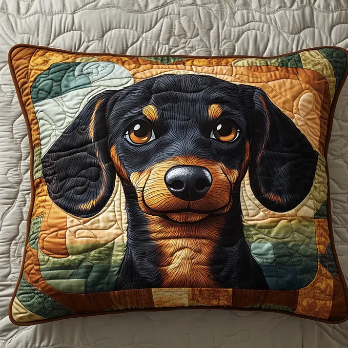 Furry Haven Quilted Bedding Pillow Case