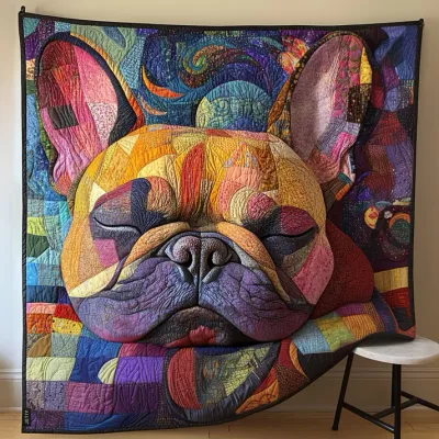 Frenchies Cozy Realm Quilted Blanket Frenchies Cozy Realm Quilted Blanket