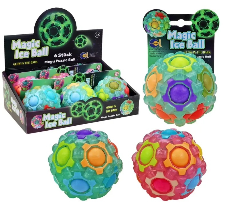 Magic Ice Ball Glow in the Dark – Leuchtender Knobelball