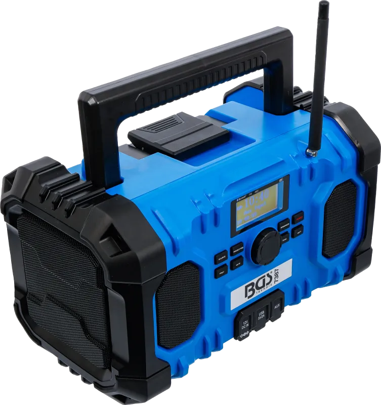BGS Akku-DAB-Radio Hybrid 18 V & 230 V (ohne Akku)