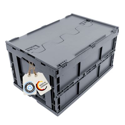 Klappbox 60x40 kaufen – Stapelbar, stabil & faltbar