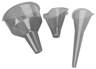 3-Piece Clear View Easy-Fill Funnel Set W4053