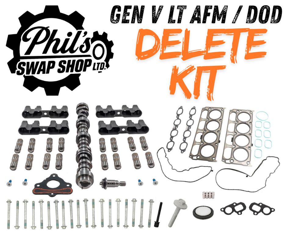 Gen V LT AFM/DOD Cam Delete Kit – Complete Cam / Lifters / Gaskets / Bolts, Camshaft: Chevrolet Performance / GM Camshaft #12672469  193/199   .502"/.494"   114LSA, Engine Size: L83 5.3L