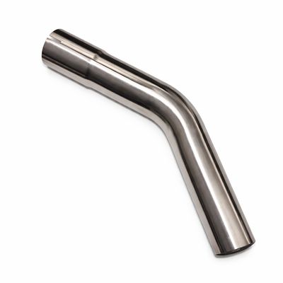 2.5 Inch 304 Stainless Steel Exhaust 45° Bend