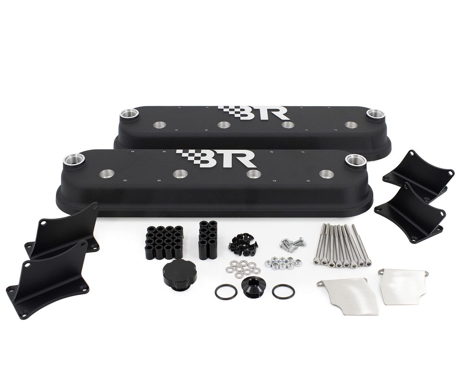 LS VALVE COVER ASSEMBLY BLACK WITH COIL MOUNT