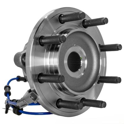 Front Wheel Bearing and Hub Assemblies for 2019-2024 Ram 2500, 3500