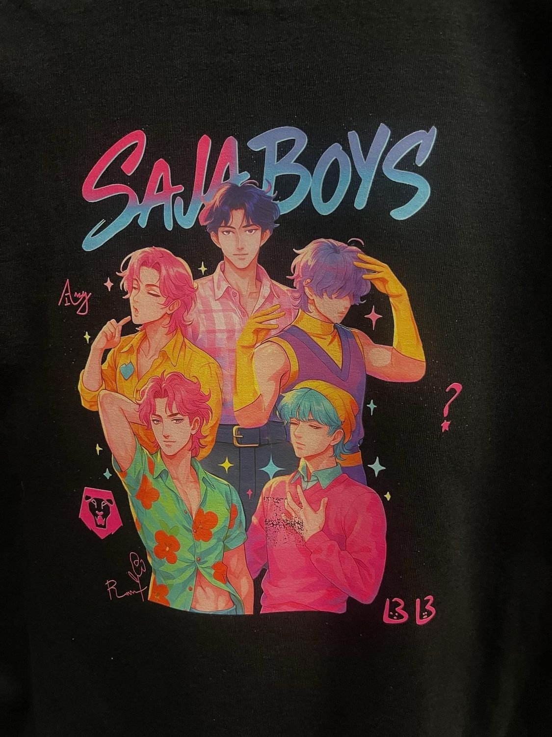 Saja Boys Color Pop Tee