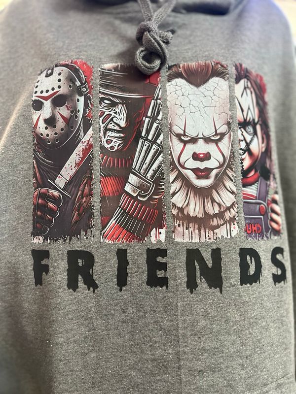 “FRIENDS” Horror Hoodie