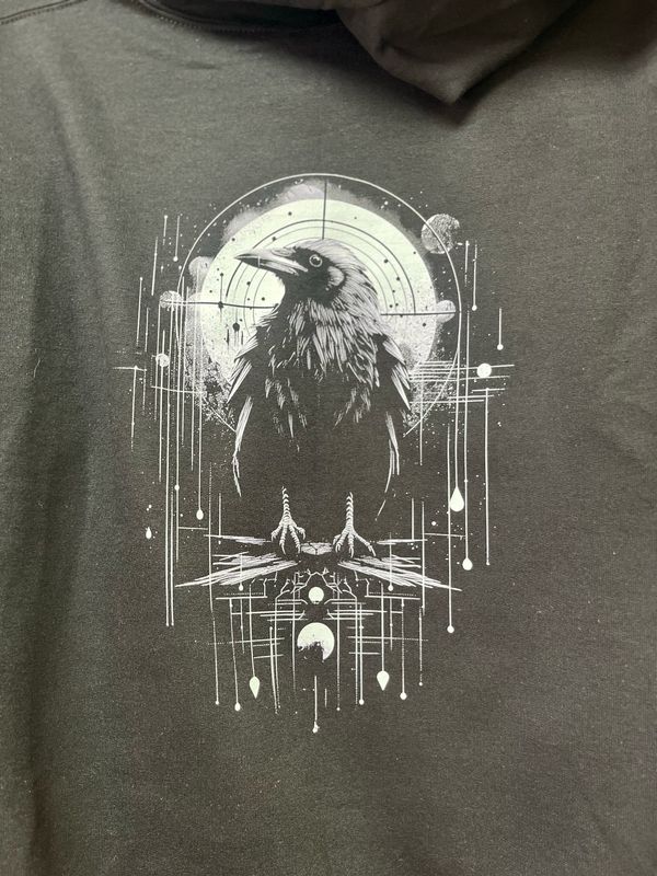 Celestial Raven Hoodie