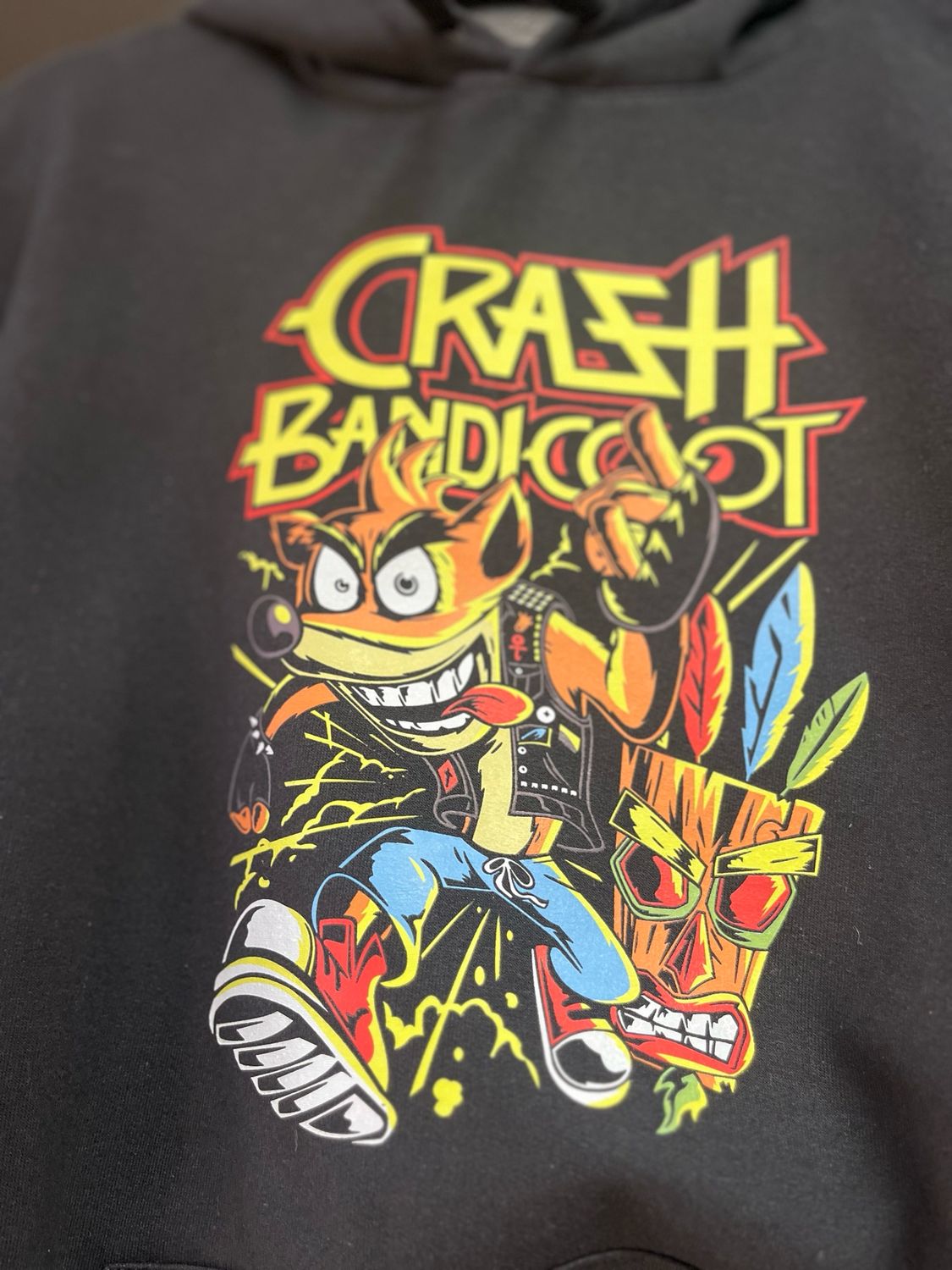 Crash Bandicoot Retro Hoodie