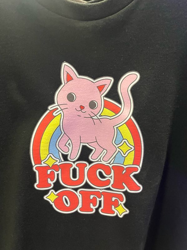 “Cute But Don’t Push It” Cat Tee 🐾