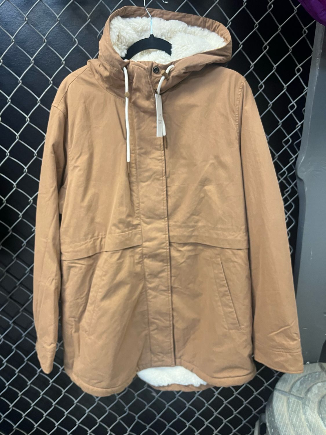Denver Hayes Sherpa-Lined Parka – Camel Brown