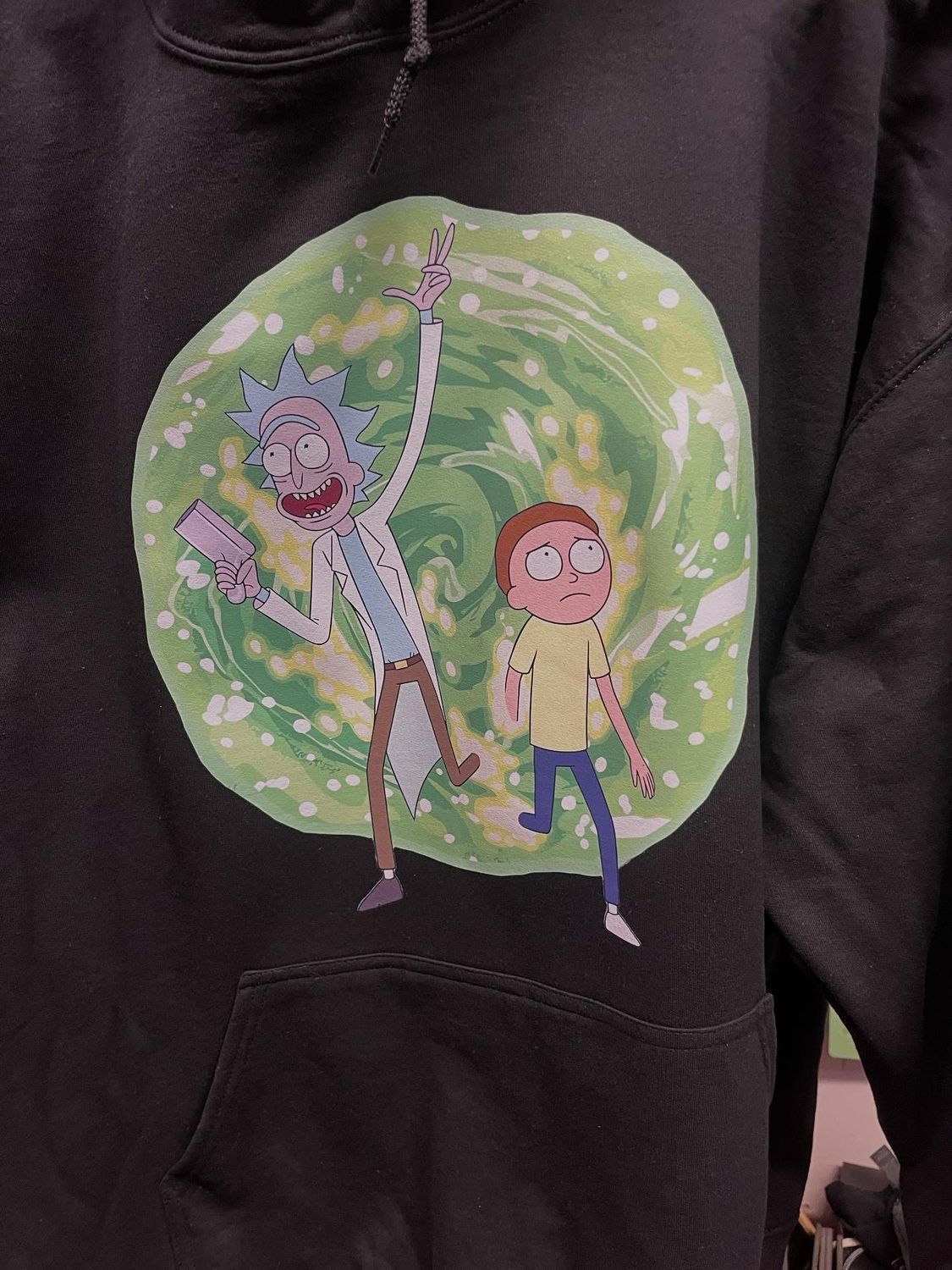Rick and Morty Portal Hoodie