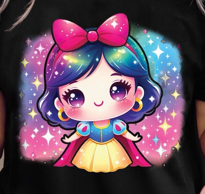 Chibi Classic Princess Tee 🍎✨💖