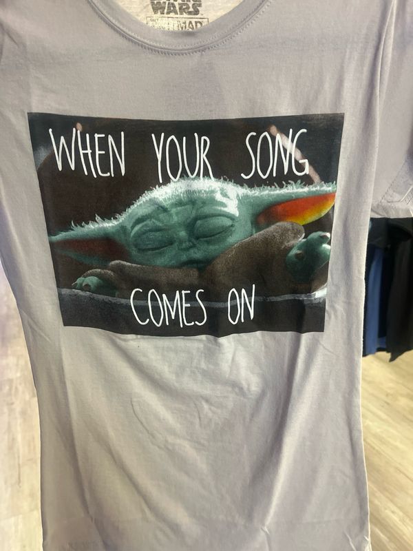 Star Wars “When Your Song Comes On” Grogu Tee