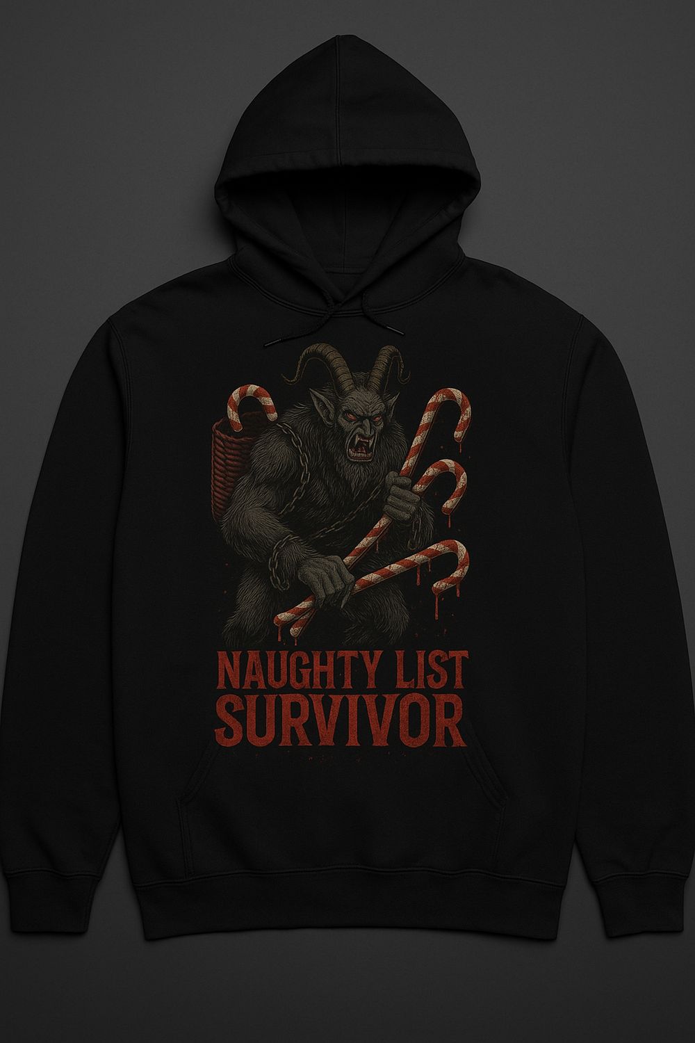 Naughty List Survivor Hoodie
