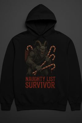 Naughty List Survivor Hoodie