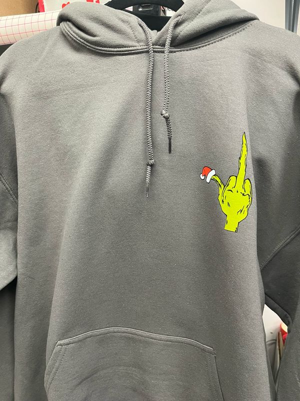 Grinch “Hate, Hate, Double Hate” Hoodie