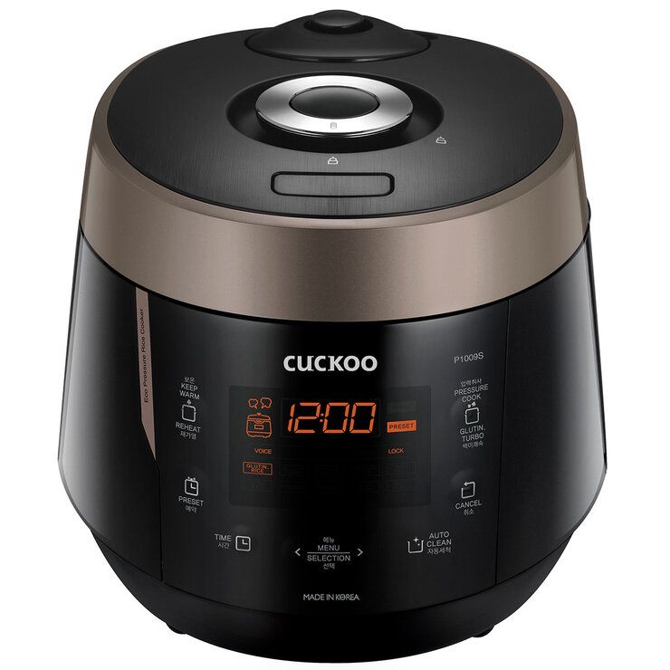 Cuckoo HP Electric Pressure Rice Cooker/Warmer Brown