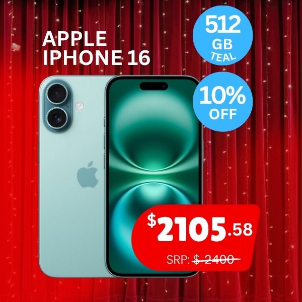 Apple iPhone 16 512GB Teal